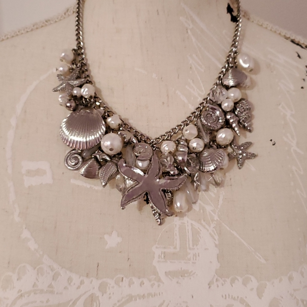 Sea themed Chunky Necklace